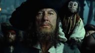 Geoffrey Rush in Pirates of the Caribbean: The Curse of the Black Pearl | Image via Walt Disney Pictures